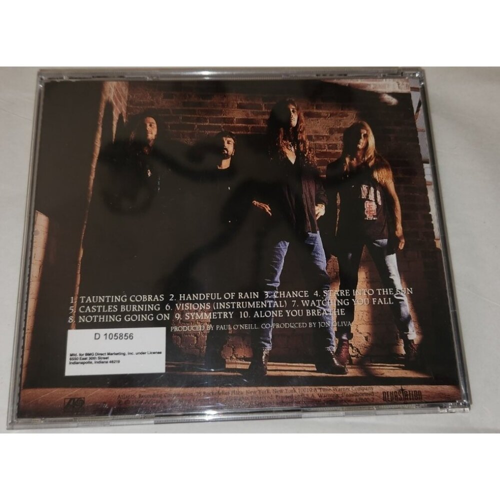 SAVATAGE – Handful Of Rain (Atlantic - 82660-2) bmg club edition - Picture 2 of 6
